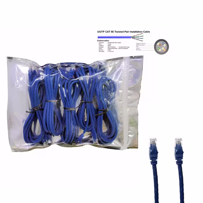 پچ کورد Cat5e مدل EN20 بسته 5 عددی