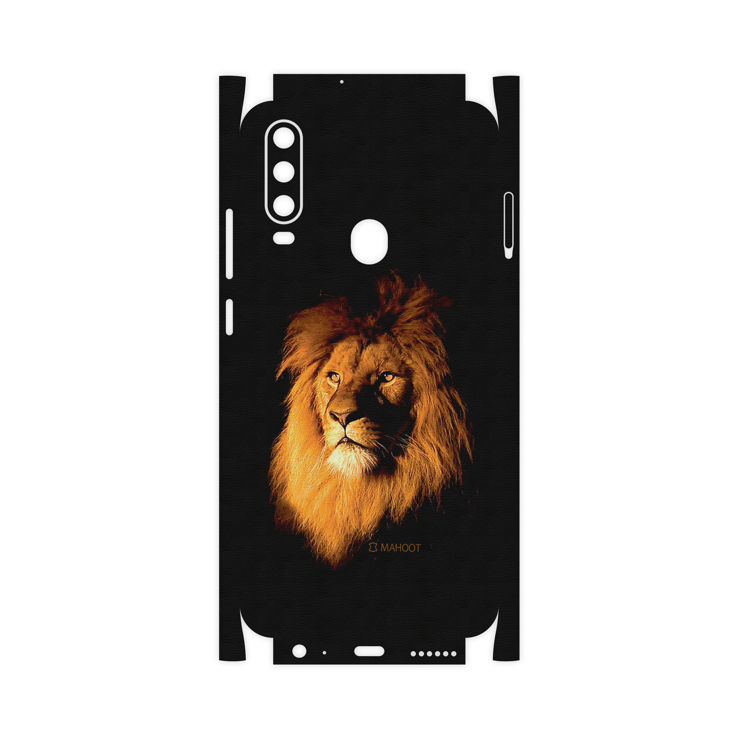 برچسب پوششی ماهوت مدل Lion-FullSkin مناسب برای گوشی موبایل جی ال ایکس Shahin 2