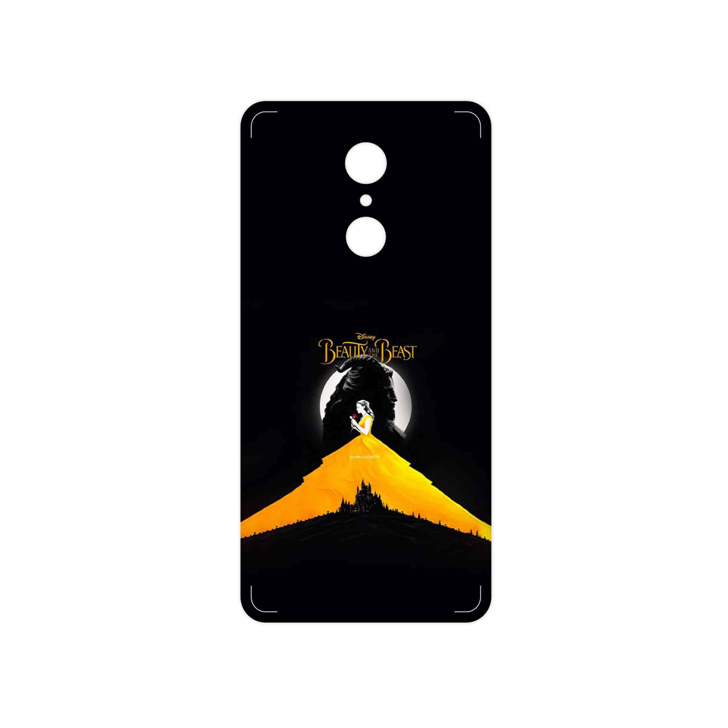 برچسب پوششی ماهوت مدل Beauty and the Beast مناسب برای گوشی موبایل شیائومی REDMI 5