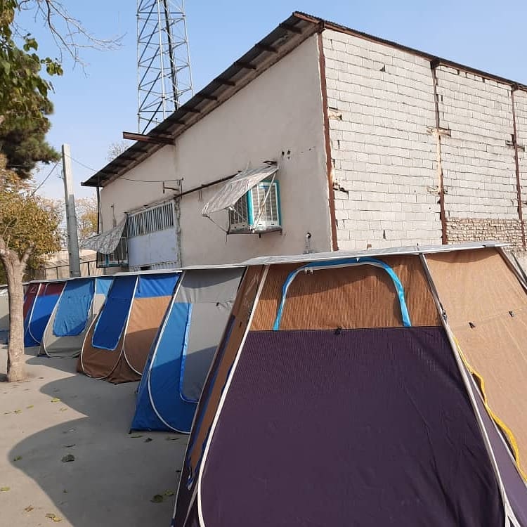 چادر مسافرتی 6 ضلعی