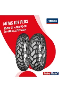 لاستیک موتورسیکلت TENERE 700 90 21 140 70 18 E07 مجموعه تایر Mitas