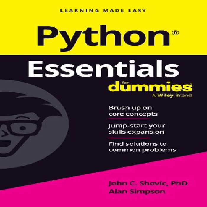 خرید و دانلود نسخه کامل کتاب Python Essentials For Dummies