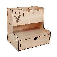 جامدادی رومیزی مدل فروردین طرح گوزن کد 0002 | چاوه