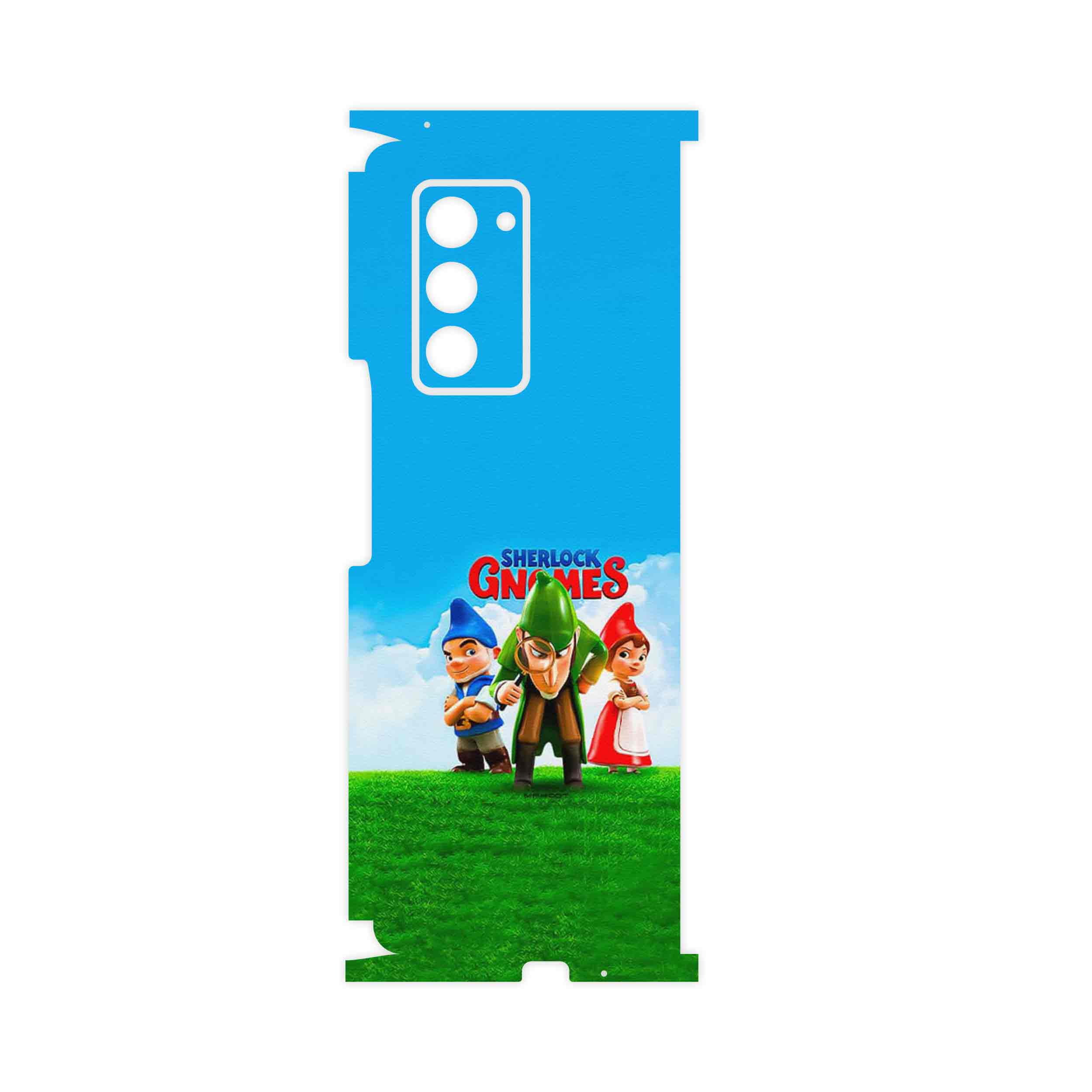 برچسب پوششی ماهوت مدل Sherlock Gnomes-FullSkin مناسب برای گوشی موبایل سامسونگ Galaxy Z FOLD 2