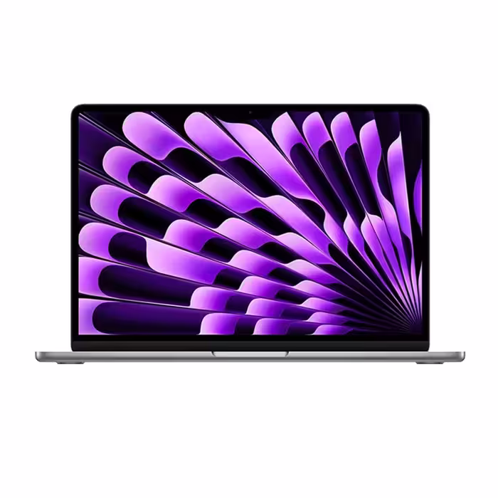 لپ تاپ 13.6 اینچی اپل مدل MacBook Air MRXN3 2024 M3/8GB/256GB SSD رنگ خاکستری