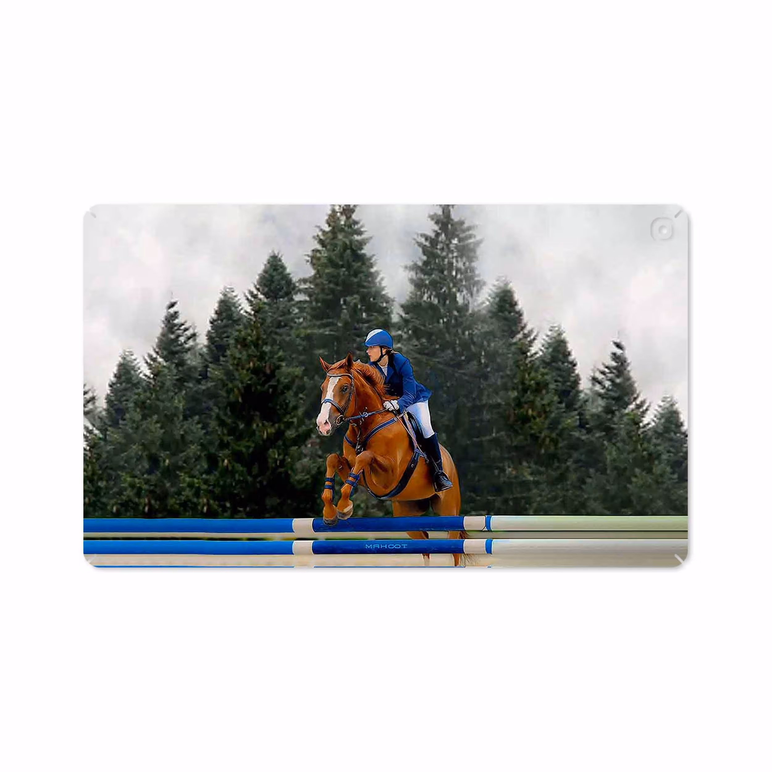 برچسب پوششی ماهوت مدل Equestrianism مناسب برای تبلت سامسونگ Galaxy Tab A 10.1 2019 T515