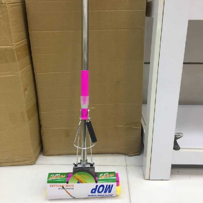 طی زمین شوی همراه با یدک اسفنجی