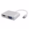 مبدل USB-C به HDMI/VGA مدل ph3206