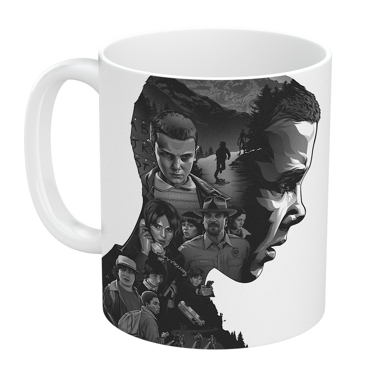 ماگ طرح سریال stranger things مدل NI2890