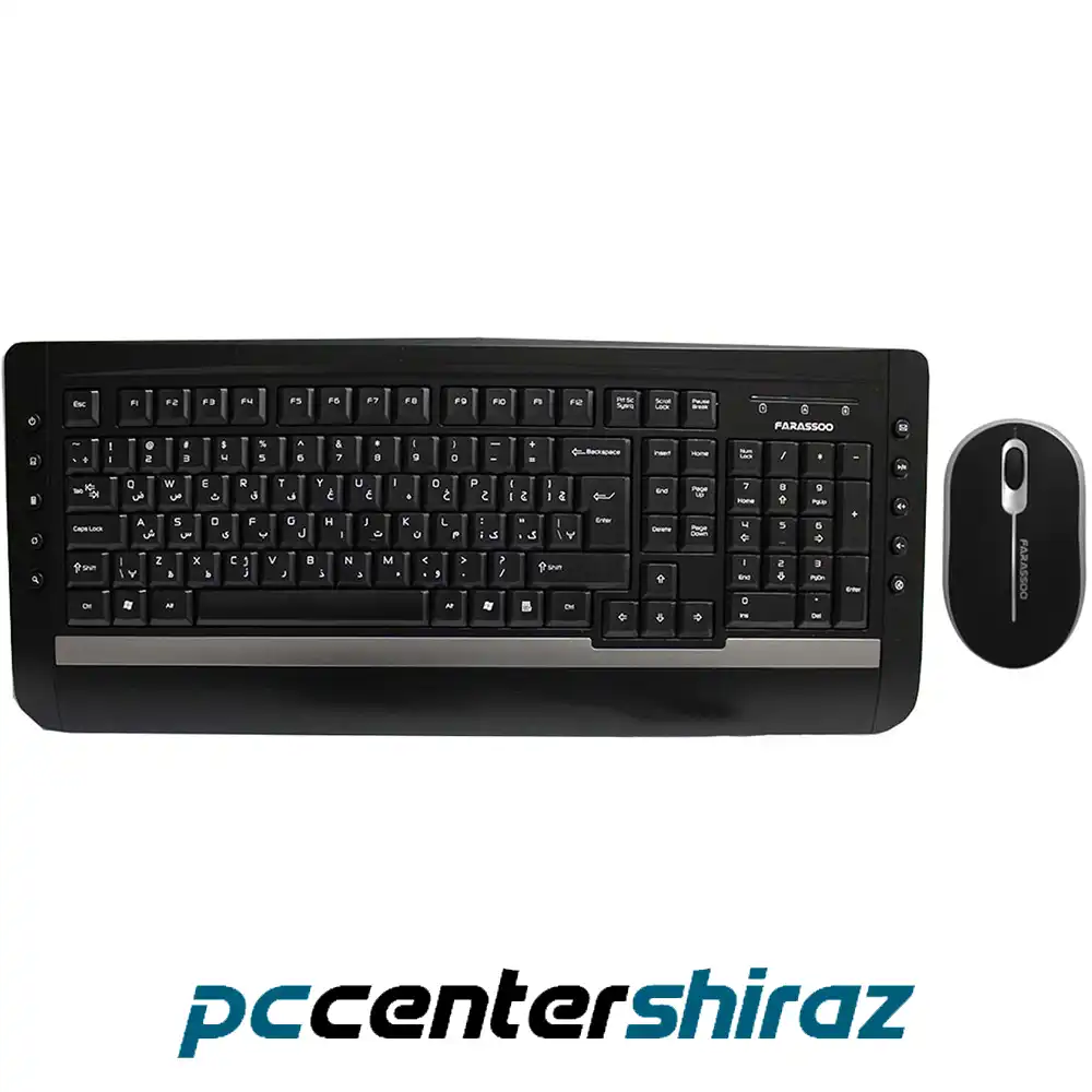 کیبورد و ماوس باسیم فراسو مدل Farassoo FCM-6140