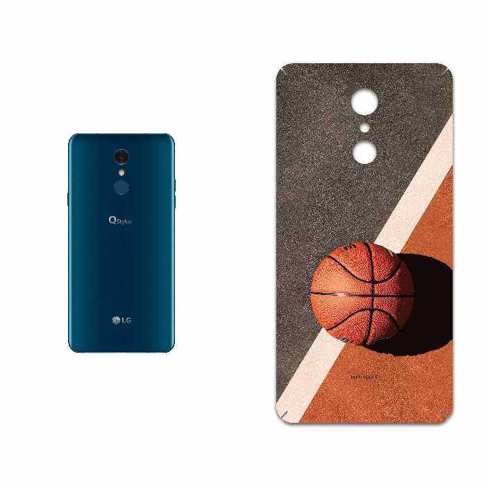 برچسب پوششی ماهوت مدل Basketball مناسب برای گوشی موبایل ال جی Q Stylus