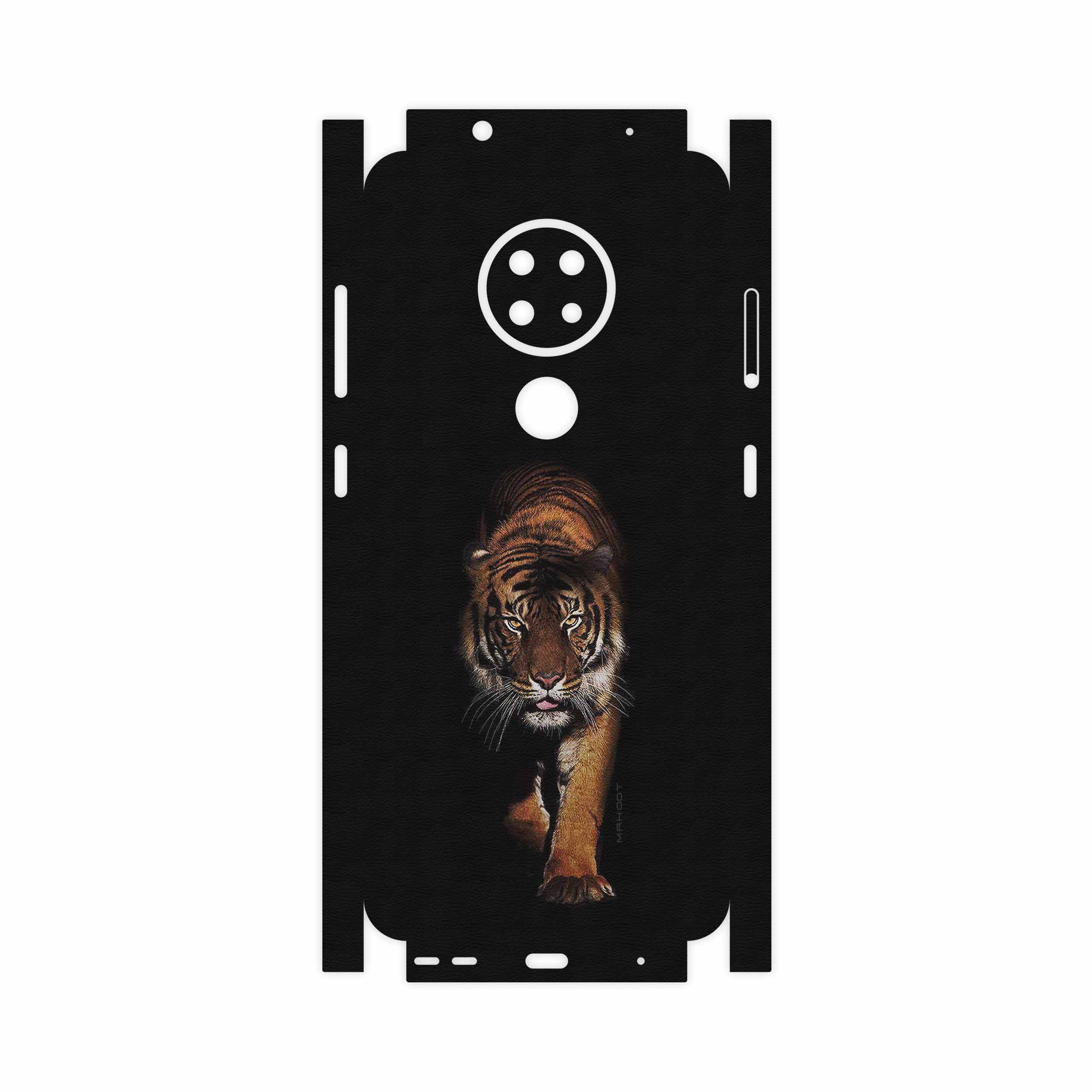 برچسب پوششی ماهوت مدل Wild Tiger-FullSkin مناسب برای گوشی موبایل نوکیا 7.2