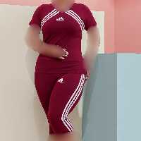 ست تیشرت شلوارک زنانه و دخترانه سایز بزرگ جنس لاکرا سه خط آدیداس قواره دار مناسب 44 تا 52  مناسب باشگاه و منزل