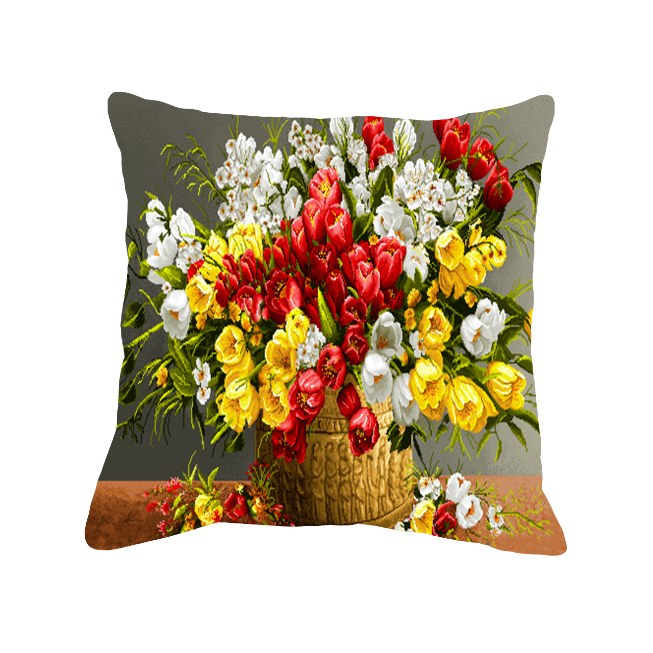 کاور کوسن طرح گل کد 449