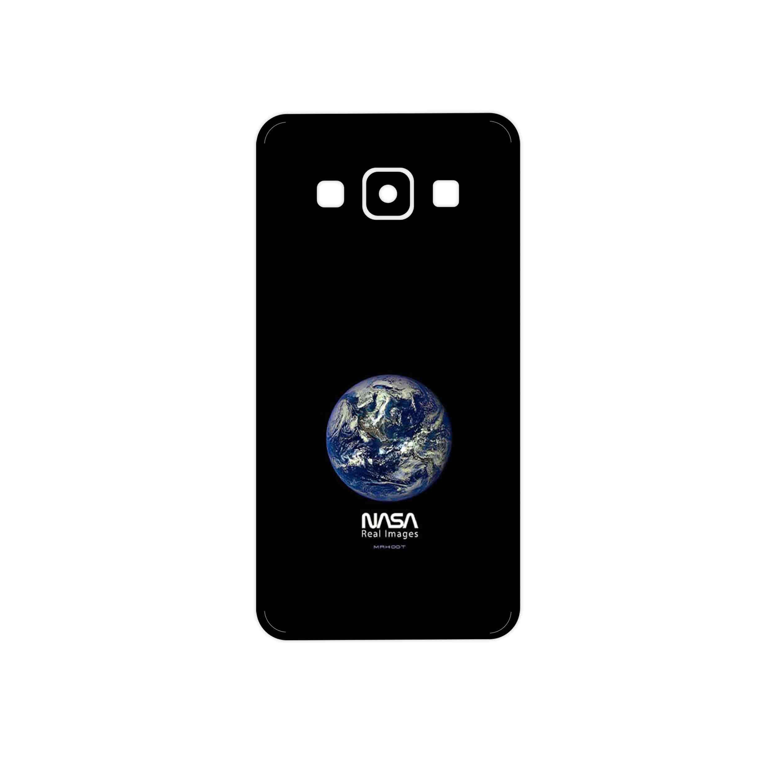 برچسب پوششی ماهوت مدل NASA Home Earth مناسب برای گوشی موبایل سامسونگ Galaxy A3