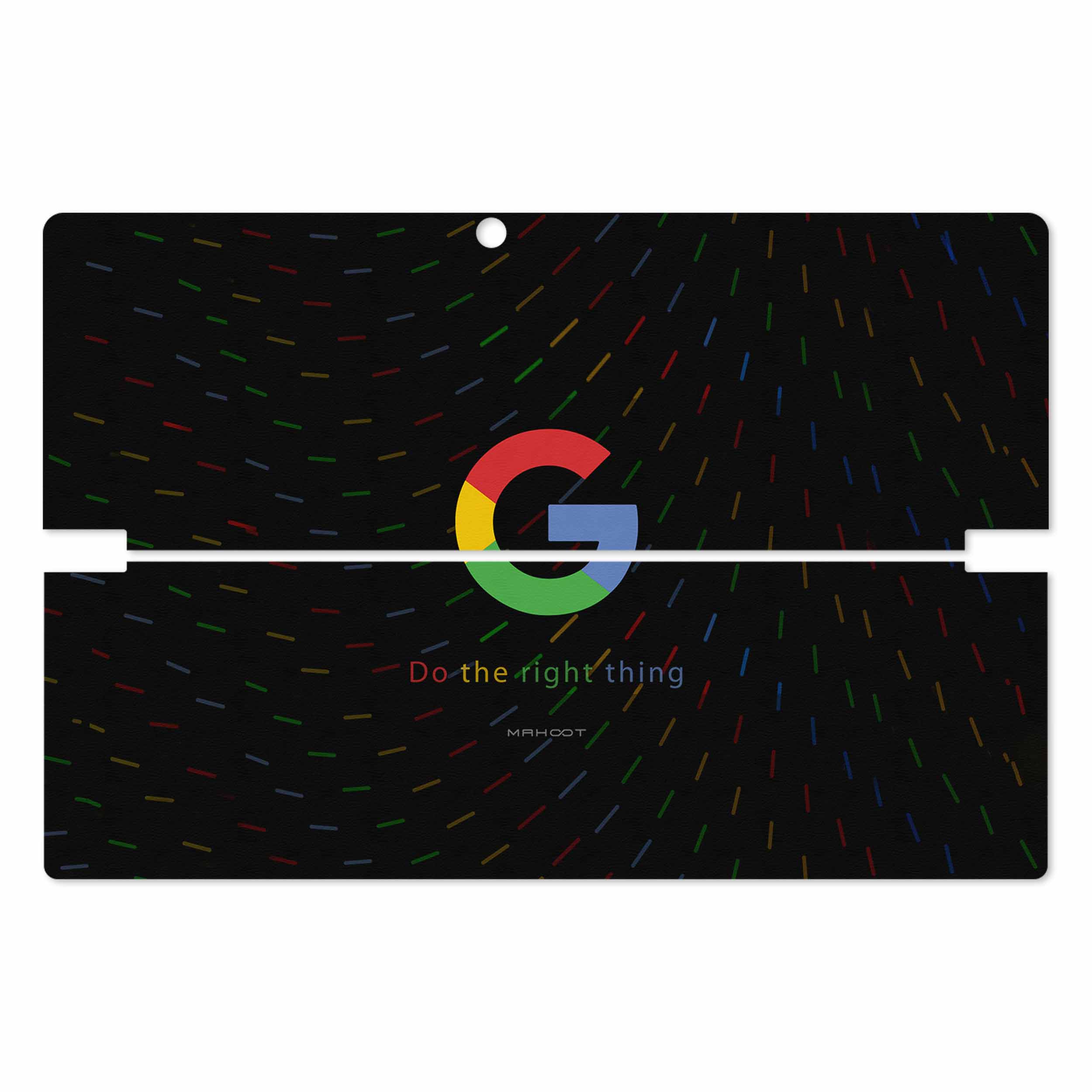 برچسب پوششی ماهوت مدل Google-Logo مناسب برای تبلت لنوو Miix 510 2016