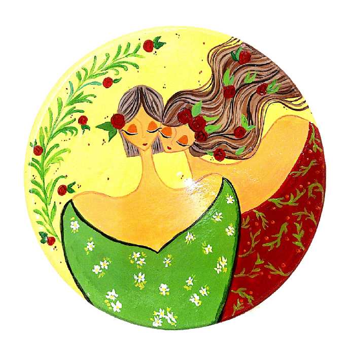 بشقاب سفالی مدل M2250 مجموعه دو عددی