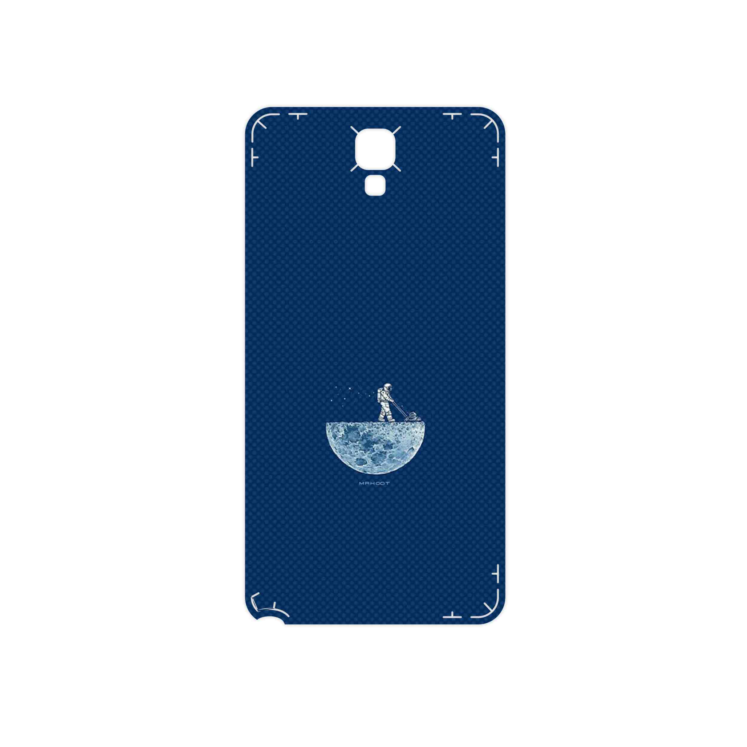 برچسب پوششی ماهوت مدل Minimal Gardener Astronaut مناسب برای گوشی موبایل سامسونگ Galaxy Note 3 Neo