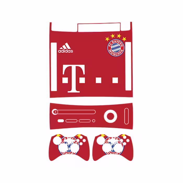 برچسب ایکس باکس 360 رکید مدل Bayern کد 03 مجموعه 4 عددی