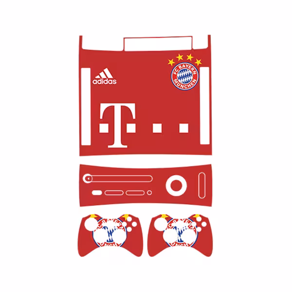 برچسب ایکس باکس 360 رکید مدل Bayern کد 03 مجموعه 4 عددی