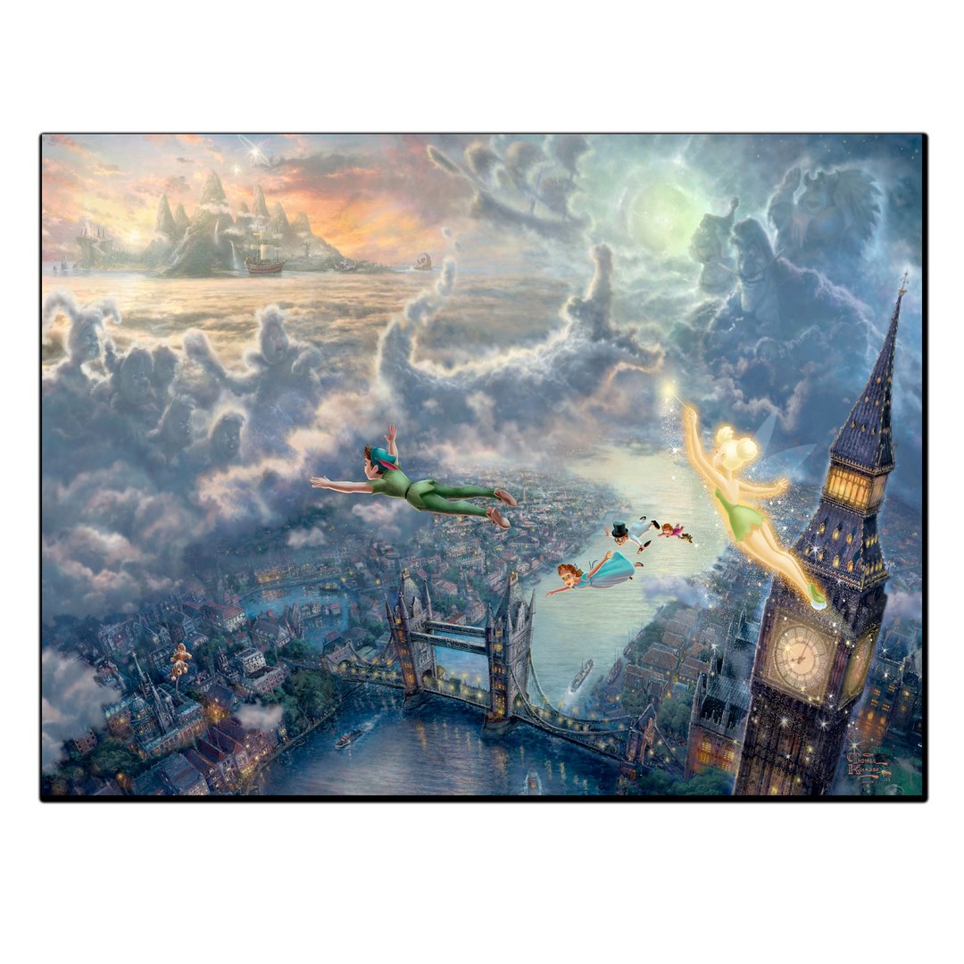 تابلو شاسی بکلیت طرح نقاشی انیمیشن پیترپن مدل SH-11274