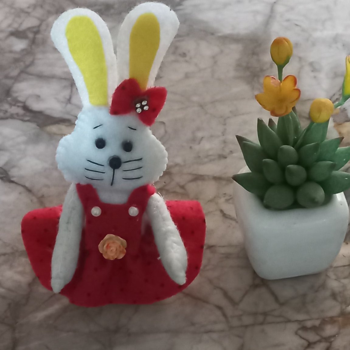 خرگوش نمدی نماد سال جدید 1402 در رنگهای متنوع  وزیبا 