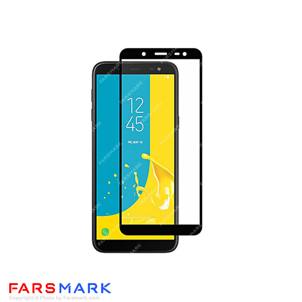 گلس تمام صفحه سامسونگ Samsung Galaxy J6