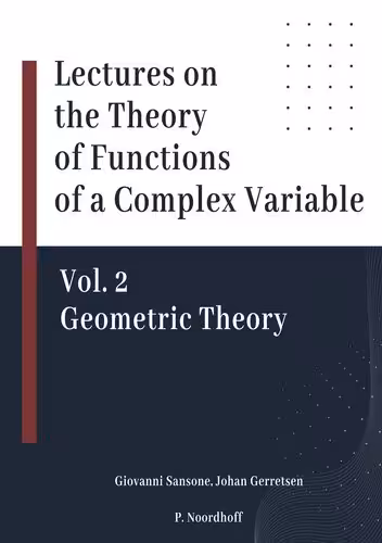 خرید و دانلود نسخه کامل کتاب Lectures on the Theory of Functions of a Complex Variable: Volume II: Geometric Theory