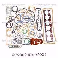 واشر کامل موتور لیفتراک کوماتسو مدل Komatsu 6D102E
