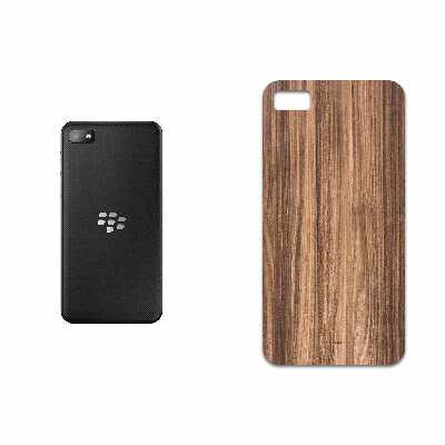 برچسب پوششی ماهوت مدل Light Walnut Wood مناسب برای گوشی موبایل بلک بری Z10