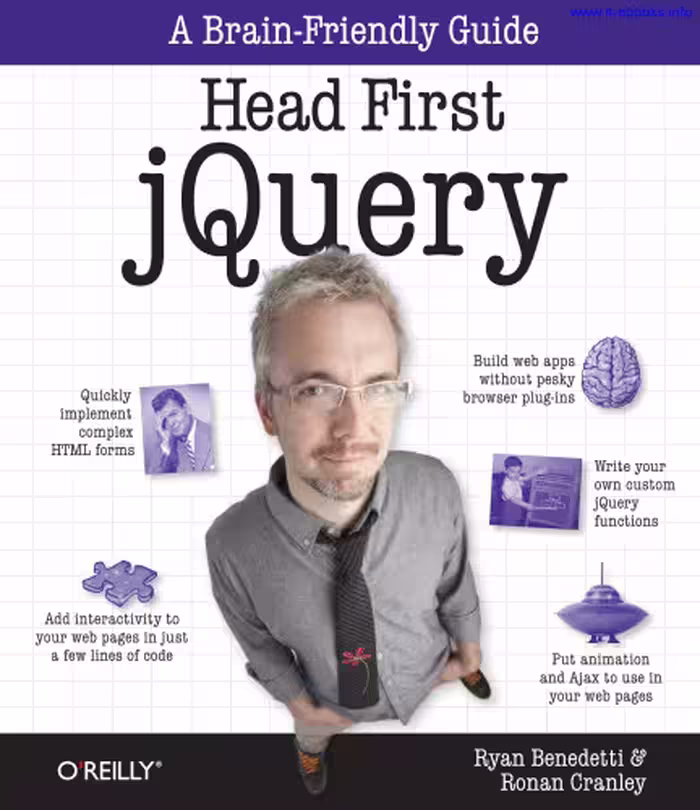 خرید و دانلود نسخه کامل کتاب Head First jQuery