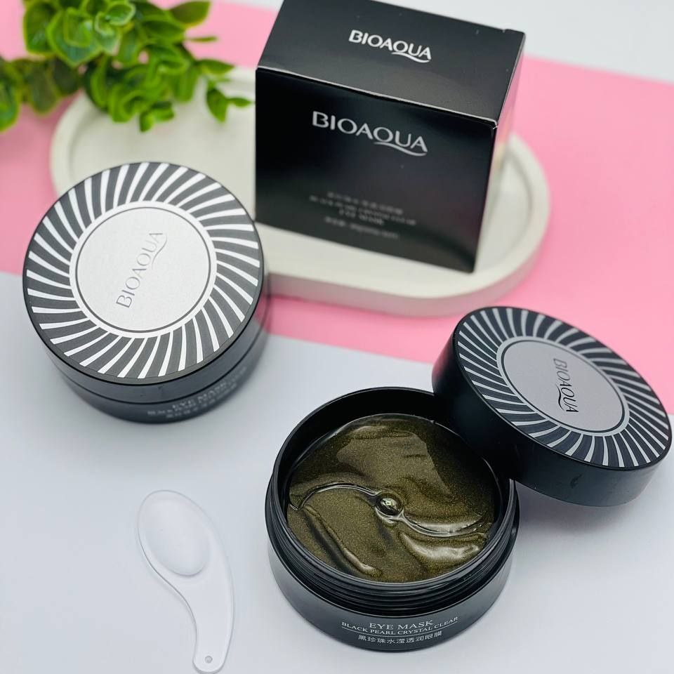 پک زیر چشم مروارید سیاه بیوآکوا اورجینال وارداتی در سه رنگ
