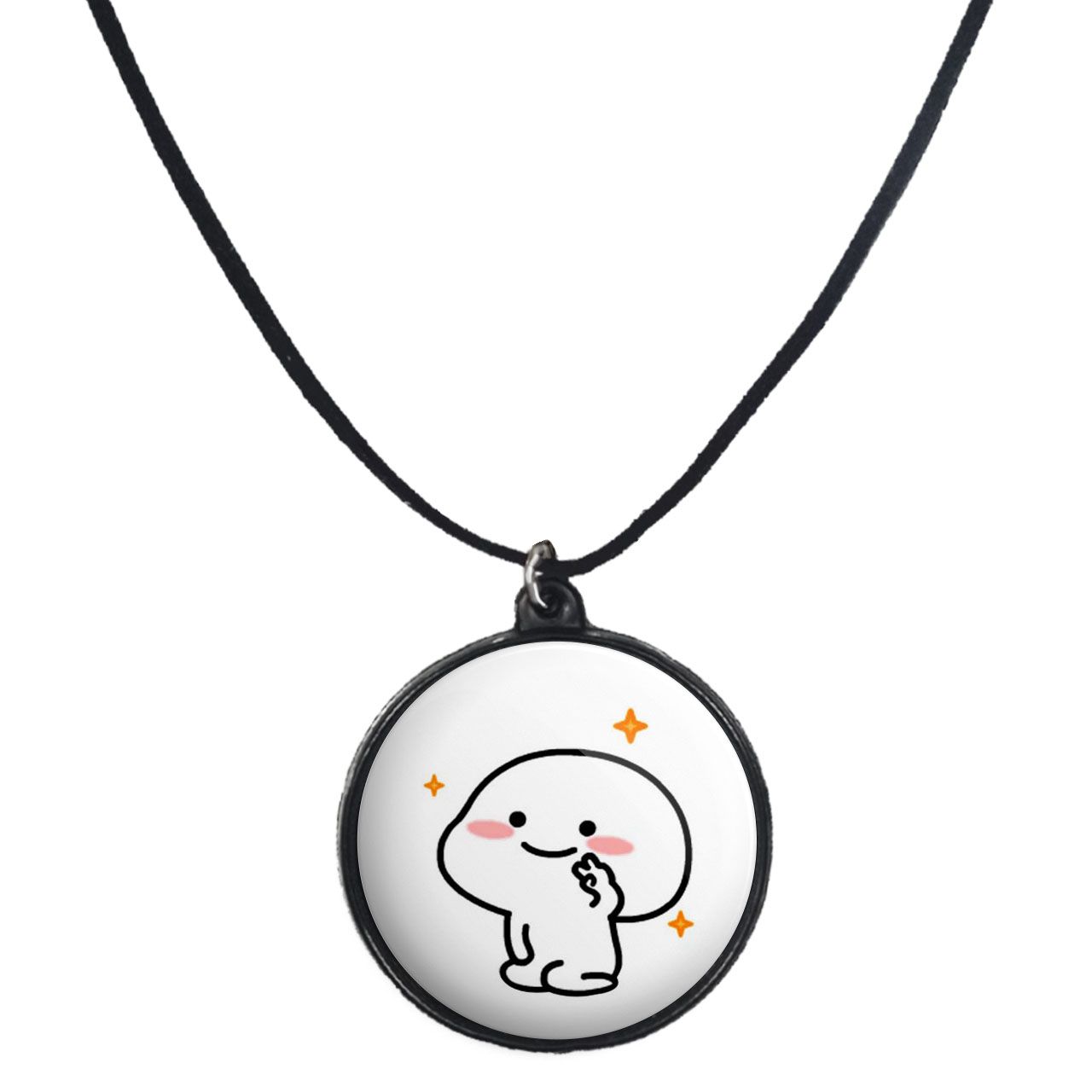 گردنبند پرمانه طرح استیکر کد pmb.7373