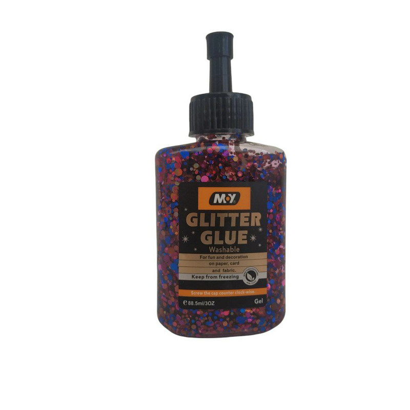 چسب مایع اکلیلی موی مدل گلیترگلو  کد CH6 | چاوه