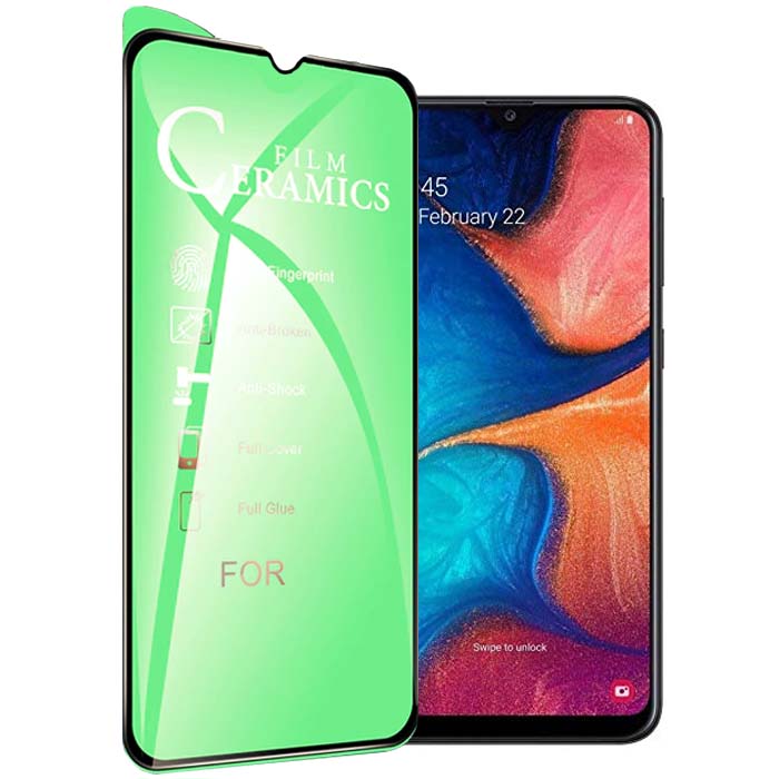گلس محافظ صفحه نمایش سرامیکی سامسونگ Galaxy A20e