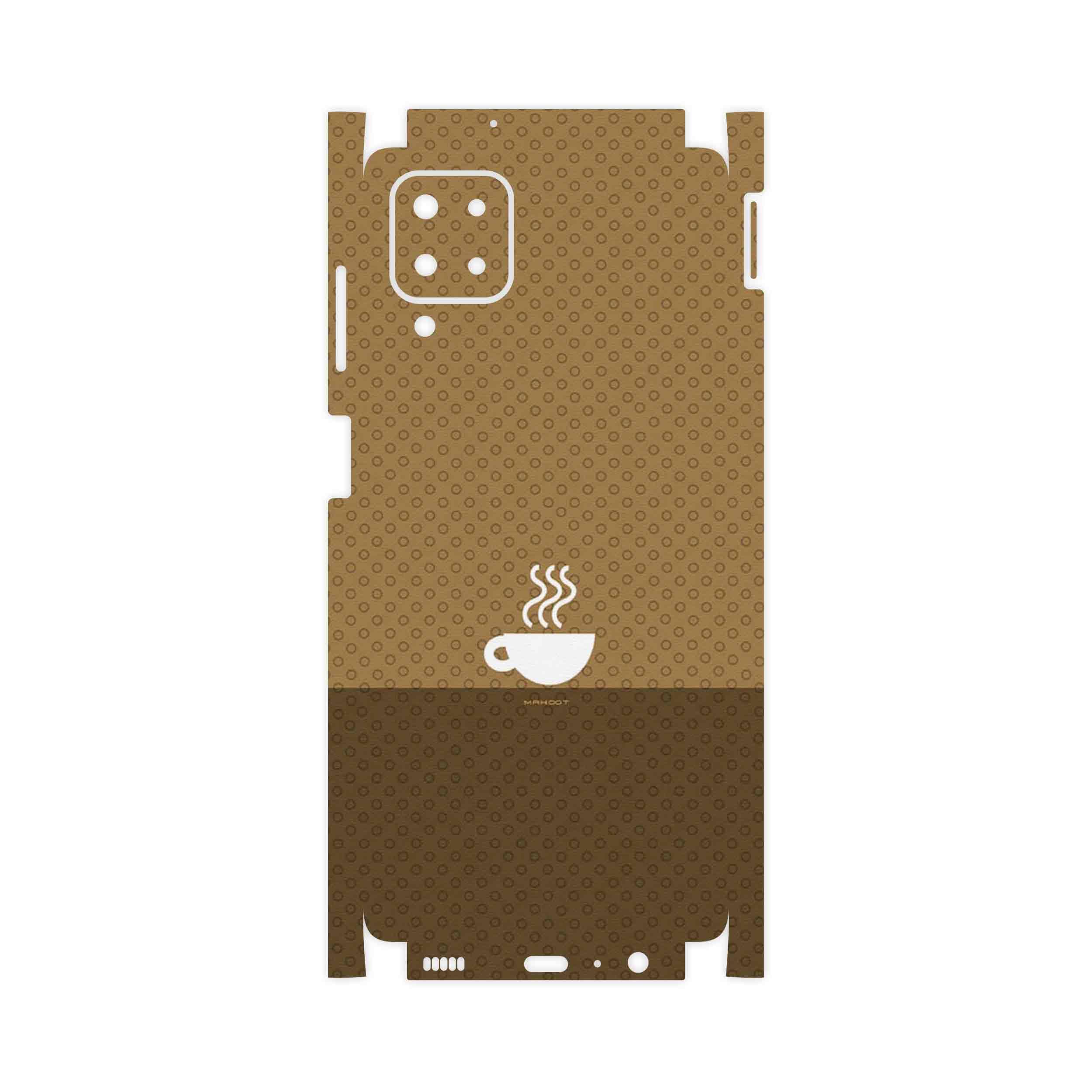 برچسب پوششی ماهوت مدل Minimal Cup of Coffee Icon-FullSkin مناسب برای گوشی موبایل سامسونگ Galaxy M12