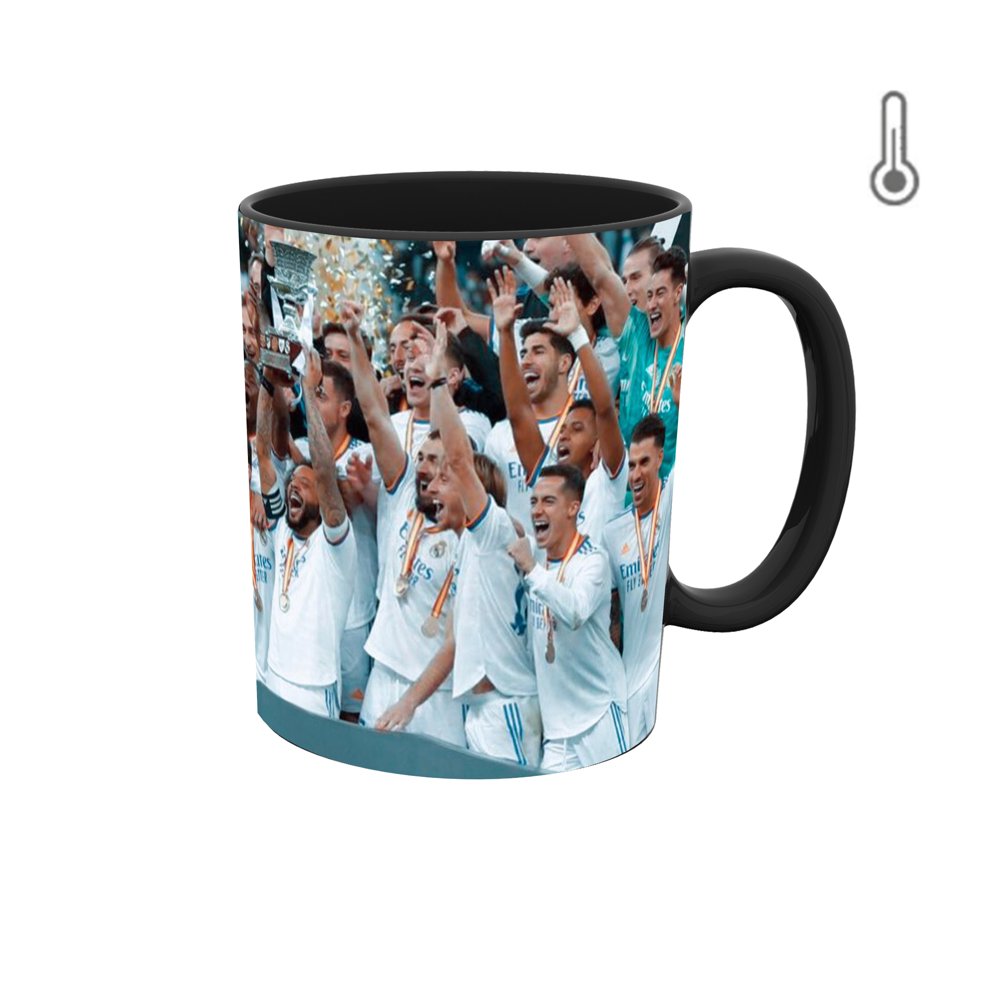 ماگ حرارتی طرح قهرمانی رئال مادرید