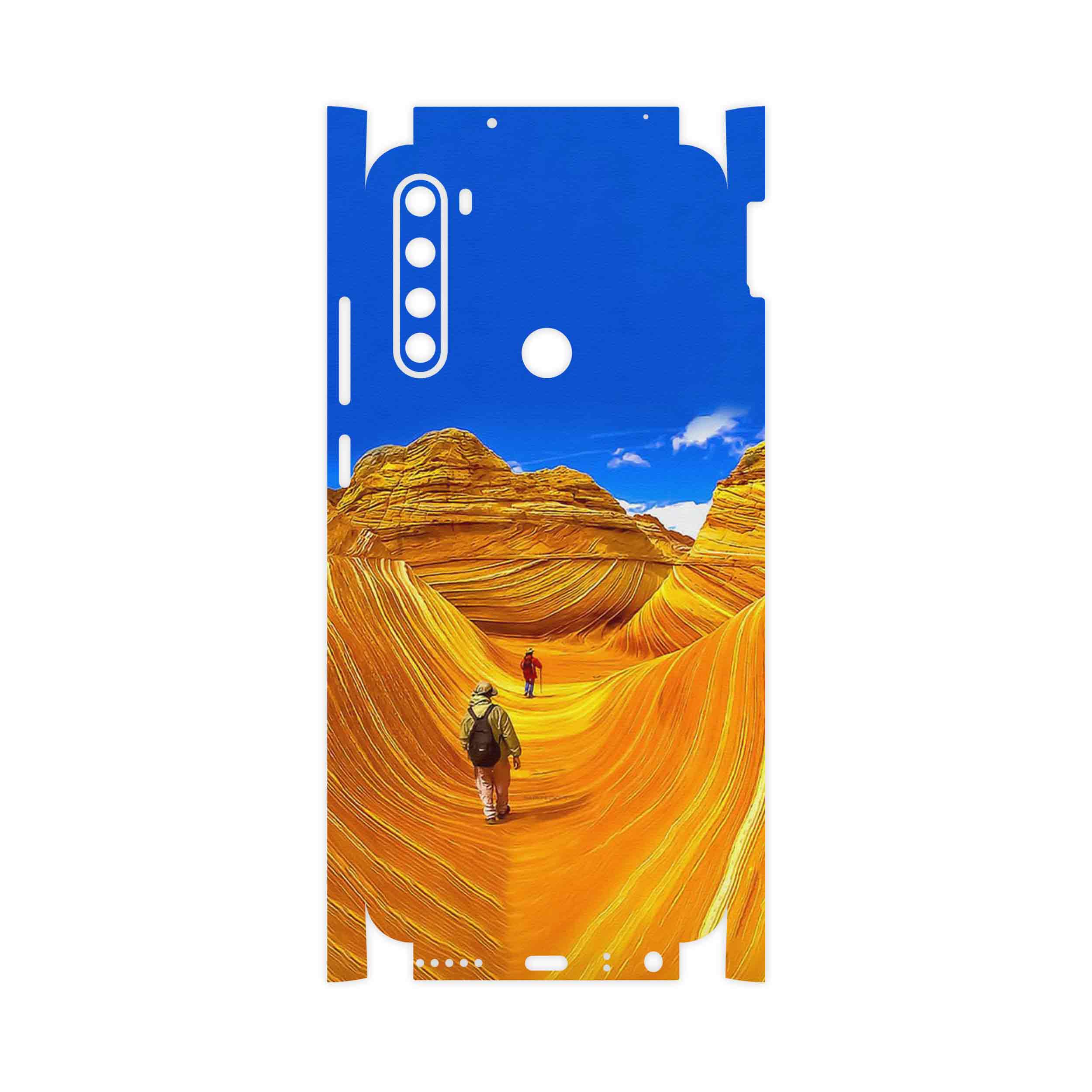 برچسب پوششی ماهوت مدل Amazing Rocks-FullSkin مناسب برای گوشی موبایل شیائومی Redmi Note 8T