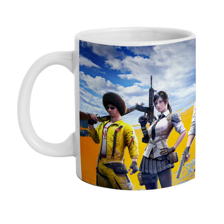 ماگ طرح PUBG مدل M2385