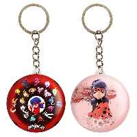 جاکلیدی خندالو مدل دختر کفشدوزکی کد 34743475 مجموعه 2 عددی