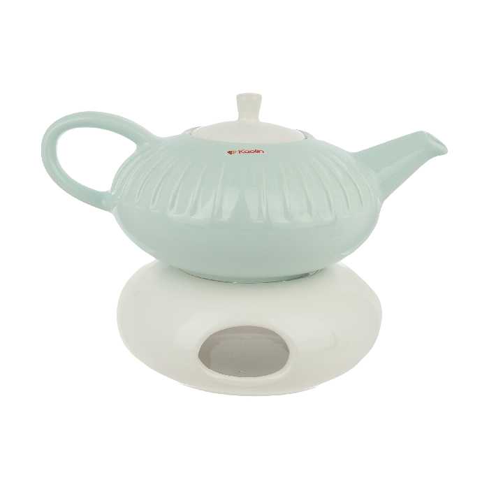 قوری کائولین مدل MLA-901311 به همراه وارمر