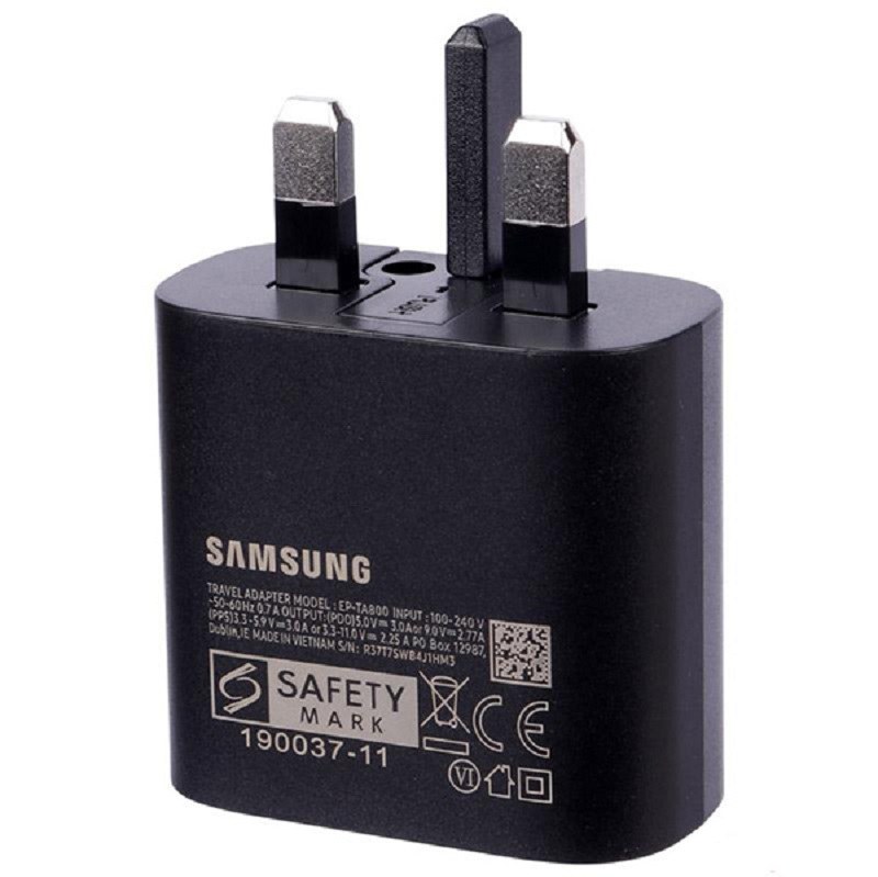 پک شارژر دیواری سامسونگ 25 وات مدل EP-TA800