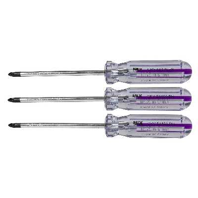 پیچ گوشتی چهارسو میکس مدل AT -5x100 مجموعه 3عددی