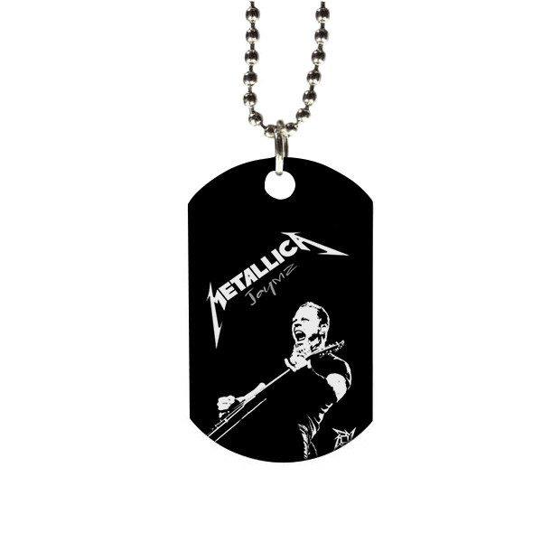 گردنبند طرح متالیکا مدل pk52