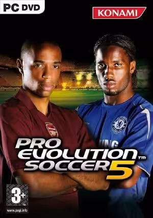بازی کامپیوتر pro evolution soccer 5