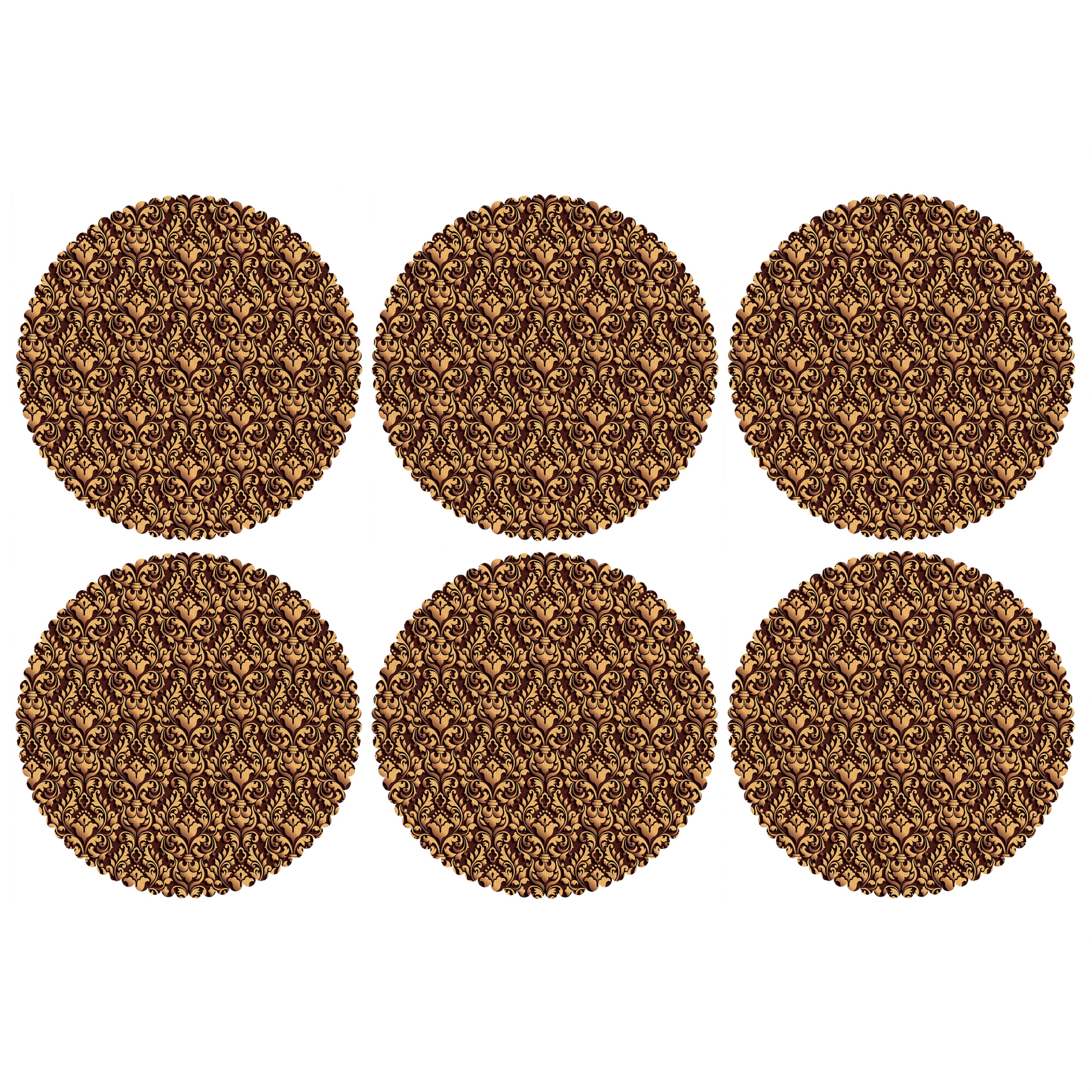 زیربشقابی مدل U2-42510 بسته 6 عددی