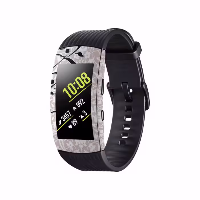 برچسب ماهوت طرح Nastaliq-2 مناسب برای ساعت هوشمند سامسونگ Galaxy Gear Fit 2 Pro