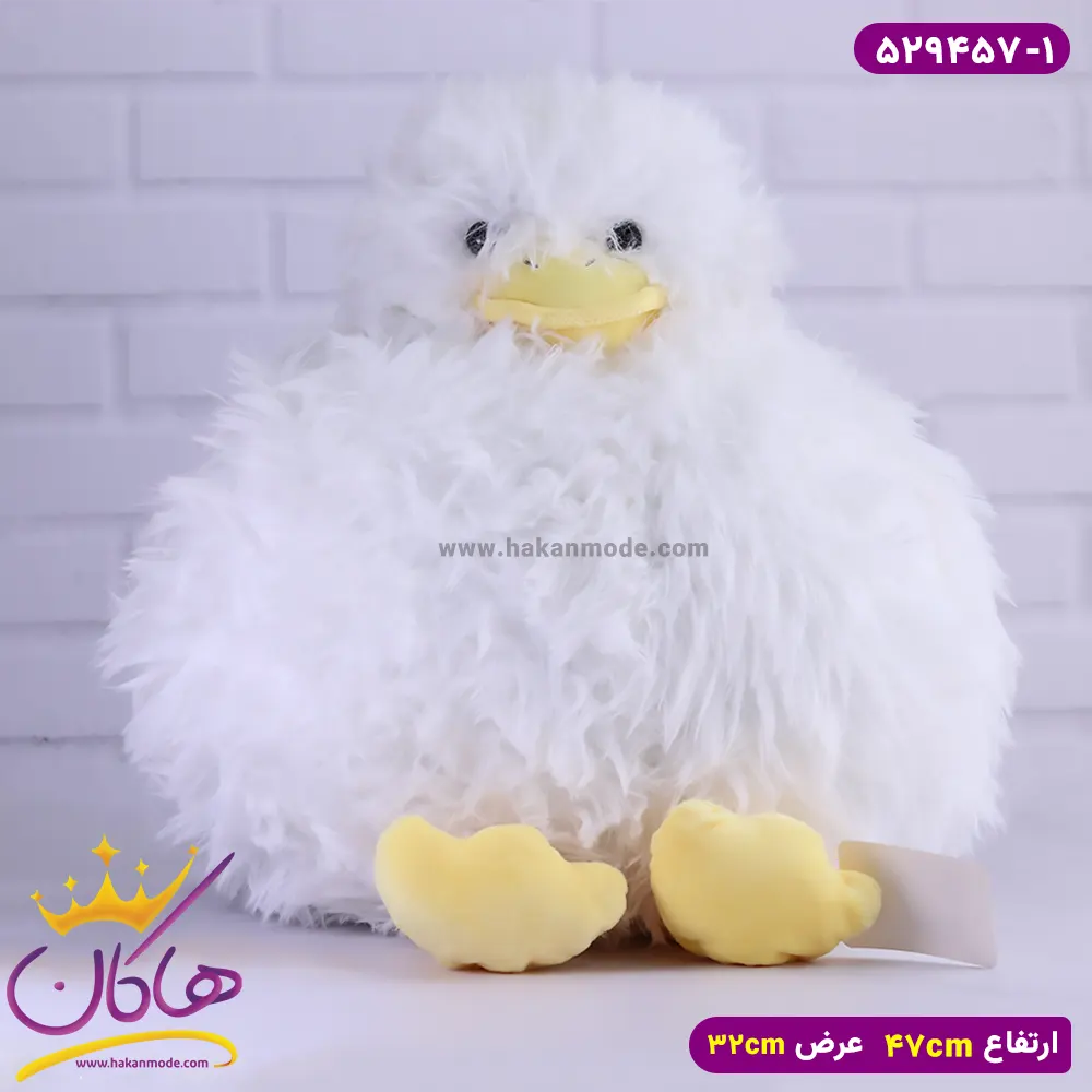عروسک جوجه تپل سفید | 529457/1