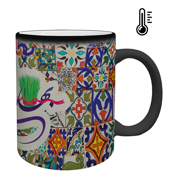 ماگ حرارتی مدل عید نوروز کد 18