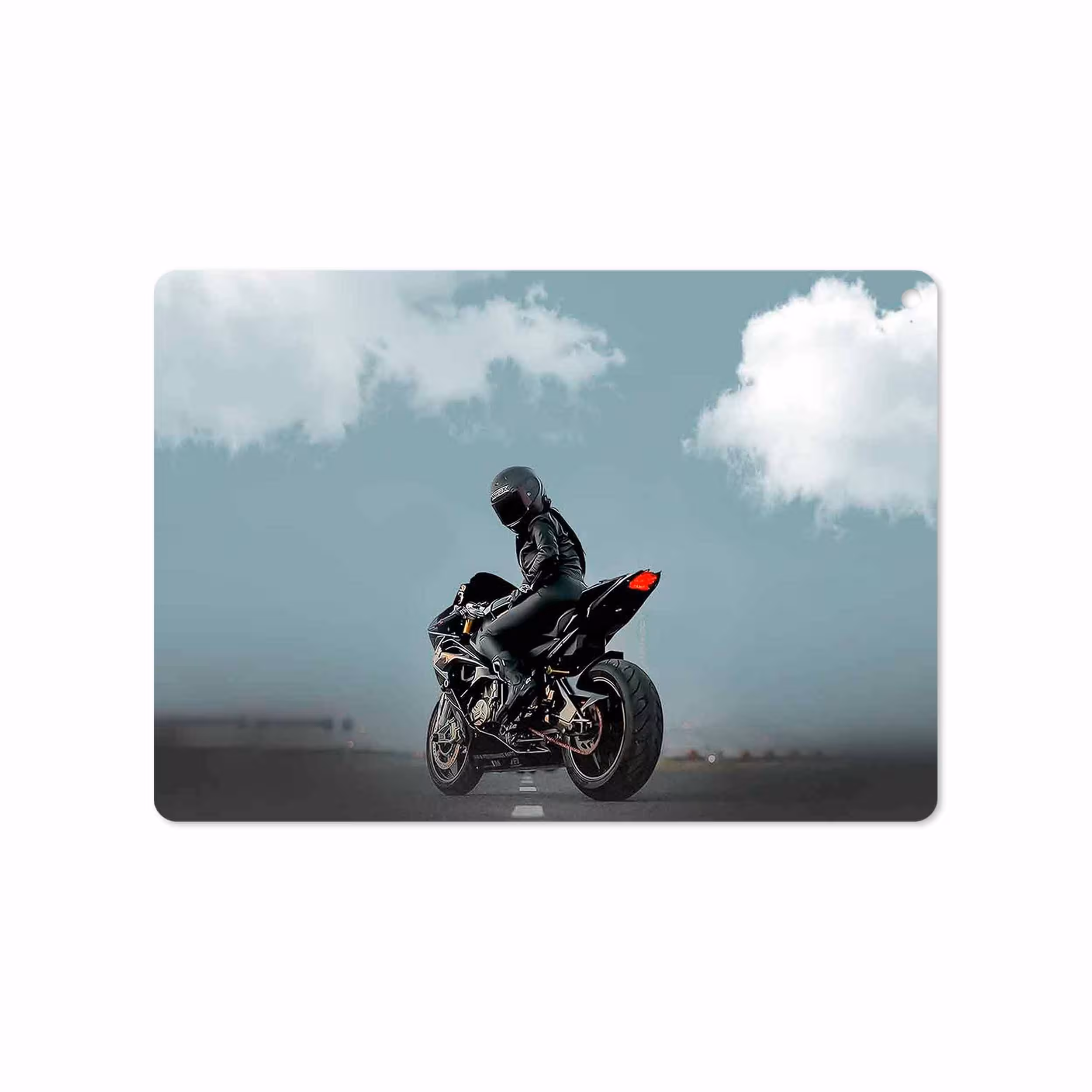 برچسب پوششی ماهوت مدل Motorcycling مناسب برای تبلت اپل iPad Air 2 2014 A1567